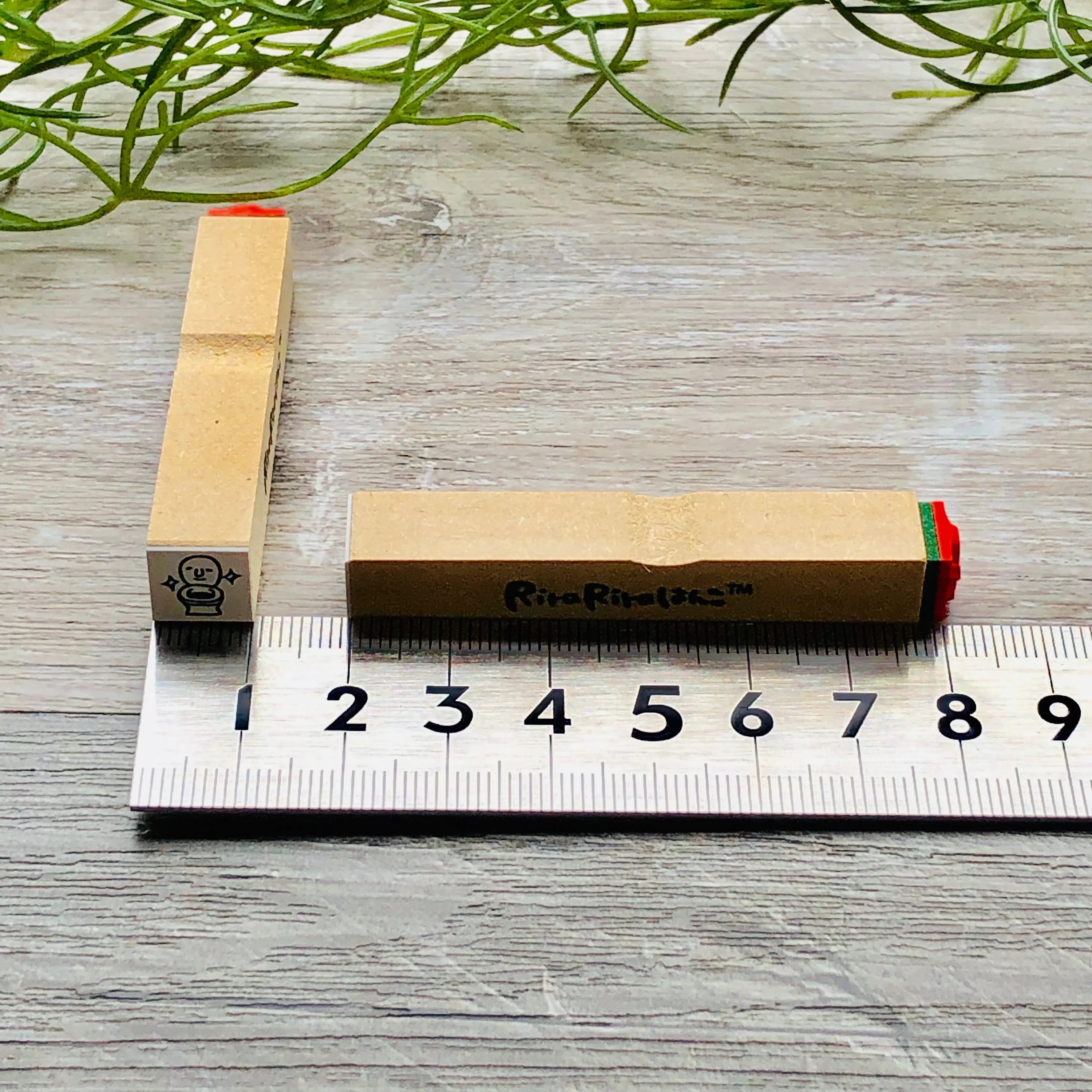 [RiraRira Hanko] Toilet mini rubber stamp (restock late Dec)