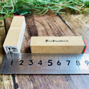 [RiraRira Hanko] Kurita Risumaru-kun Squirrel rubber stamp