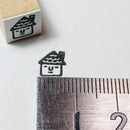 [RiraRira Hanko] House mini rubber stamp