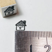 [RiraRira Hanko] House mini rubber stamp