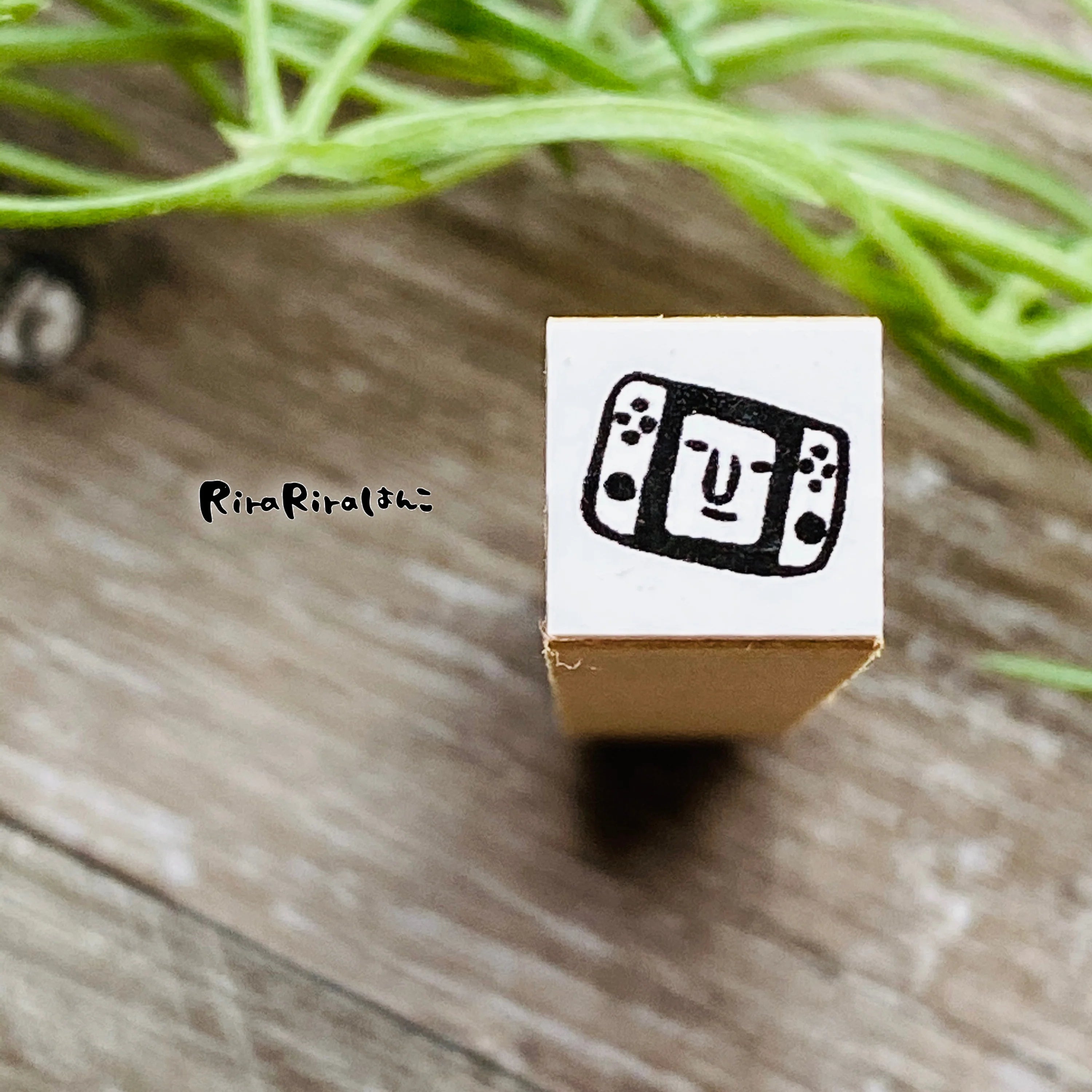 [RiraRira Hanko] Switch Gaming mini rubber stamp (restock late Dec)