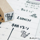 [RiraRira Hanko] Tools mini rubber stamp