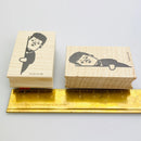 [RiraRira Hanko] Osaka Auntie Seki Peeking rubber stamp