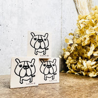 [RiraRira Hanko] Please Doggy rubber stamp