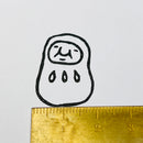 [RiraRira Hanko] Uncle Iwai Daruma rubber stamp