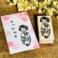 [RiraRira Hanko] Maiko chan rubber stamp