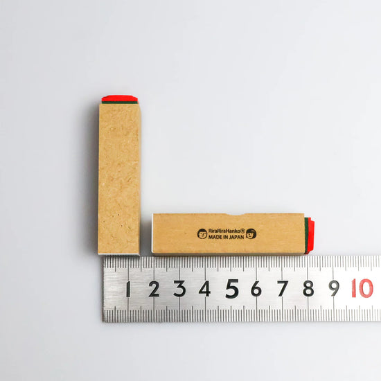 [RiraRira Hanko] Lotus Root mini rubber stamp