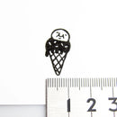 [RiraRira Hanko] Ice Cream Cone rubber stamp