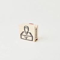 [RiraRira Hanko] Mr. Stamp rubber stamp