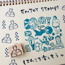 [RiraRira Hanko] Mr. Stamp rubber stamp