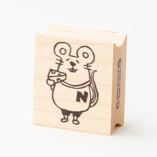 [RiraRira Hanko] Mr. Nezukichi Mouse rubber stamp