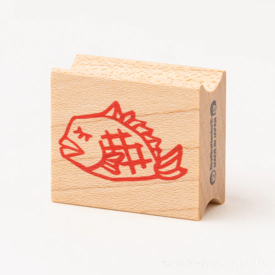 [RiraRira Hanko] Tai Sea Bream Fish rubber stamp
