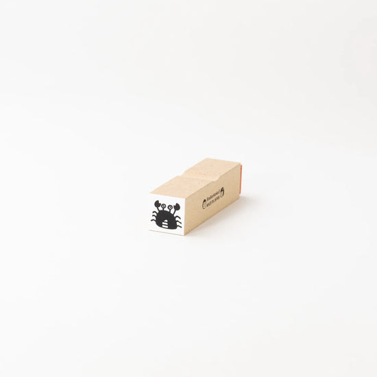 [RiraRira Hanko] Crab mini rubber stamp