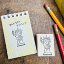 [RiraRira Hanko] Maron chan Statue of Liberty Rubber stamp