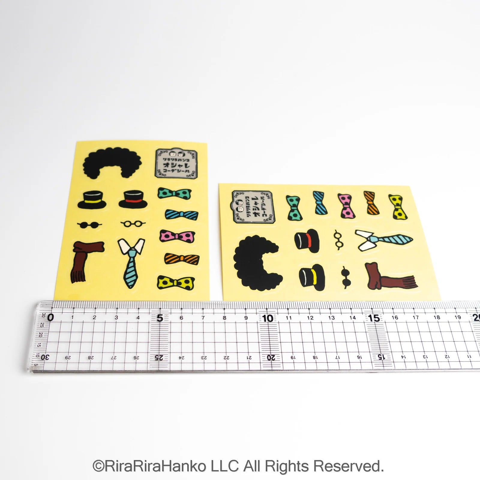 [RiraRira Hanko] Pen-Kun Dress-Up sticker sheet