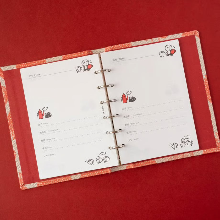 [Tegamisha] Coffee Boy · A6 Mini Refill Sheets