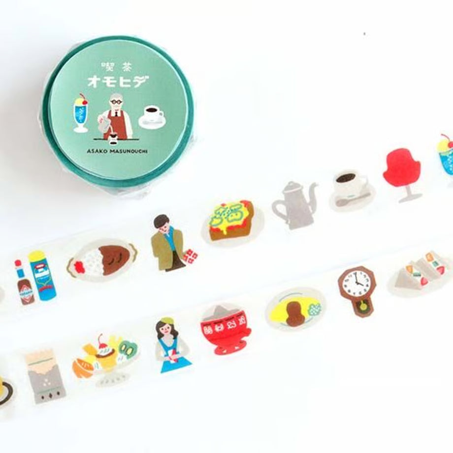 [Tegamisha] Asako Masunouchi · Kissa Omoide washi tape