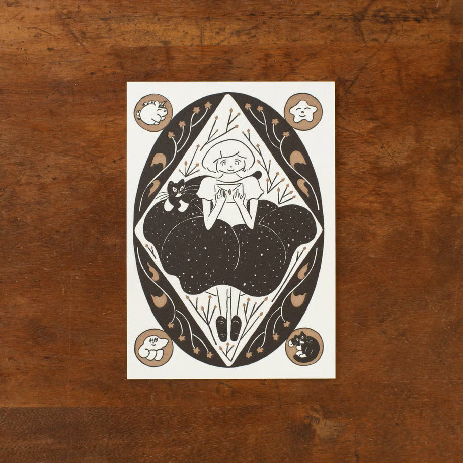 [Tegamisha] Heisuke Kitazawa · The Feeling of Receiving a Letter Letterpress postcard