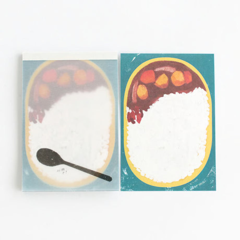 [Tegamisha] Sato Yuki · Curry Rice Memo Pad