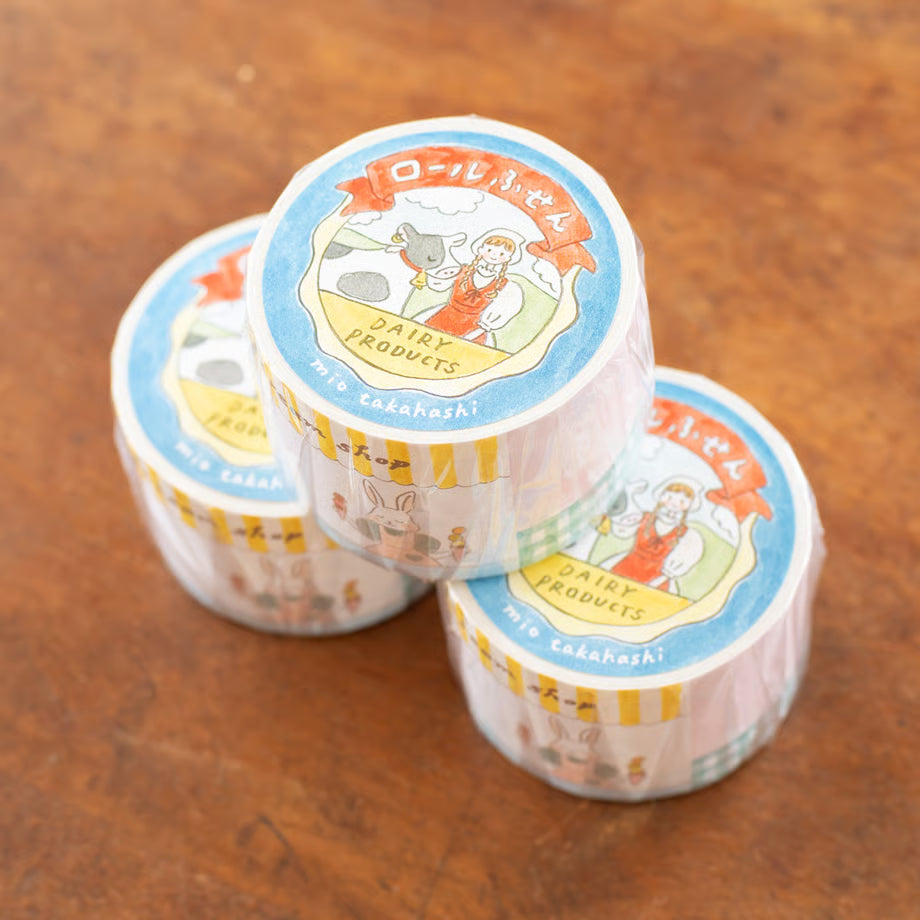 [Tegamisha] Mio Takahashi · Dairy Products Jumbo Sticky Note Roll