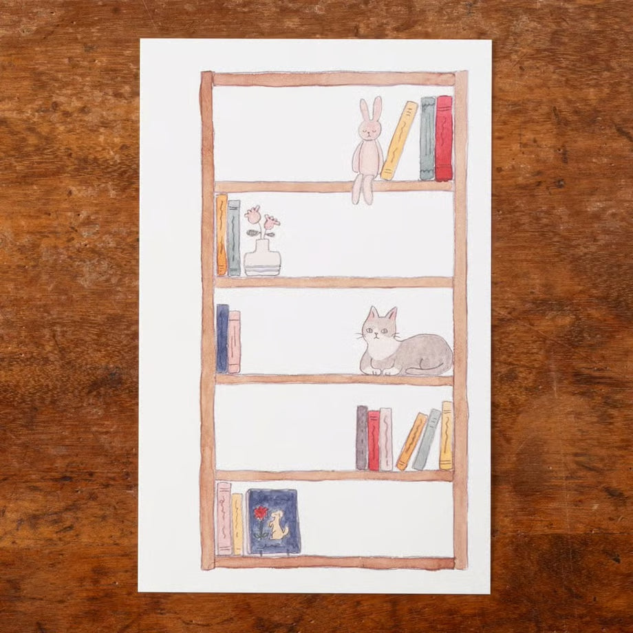 [Tegamisha] Mio Takahashi ·My Bookshelf Pocket Memo Pad