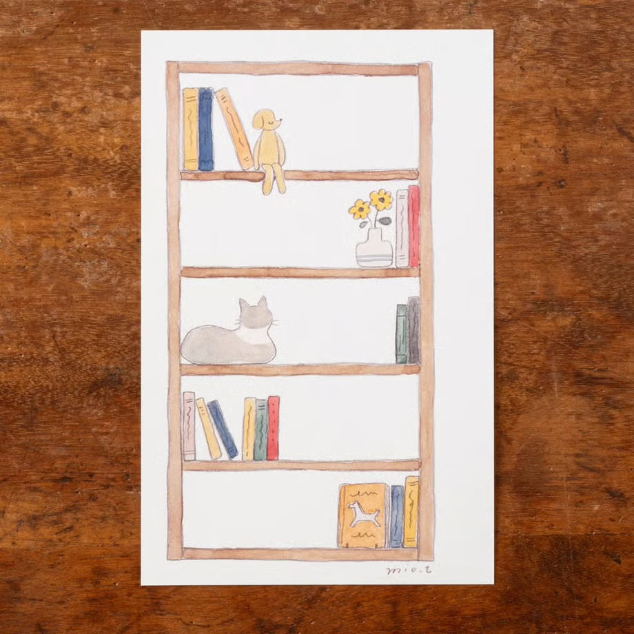 [Tegamisha] Mio Takahashi ·My Bookshelf Pocket Memo Pad