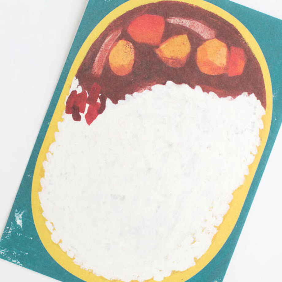 [Tegamisha] Sato Yuki · Curry Rice Memo Pad