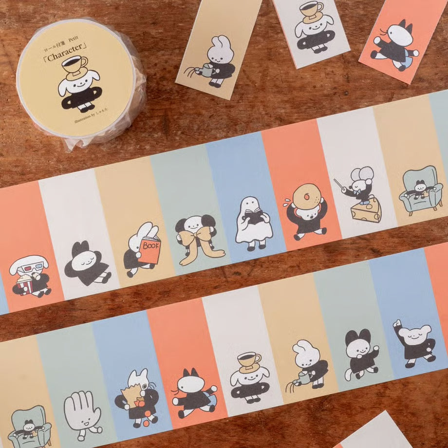 [Tegamisha] Shamota · Petite Characters Jumbo Sticky Note Roll