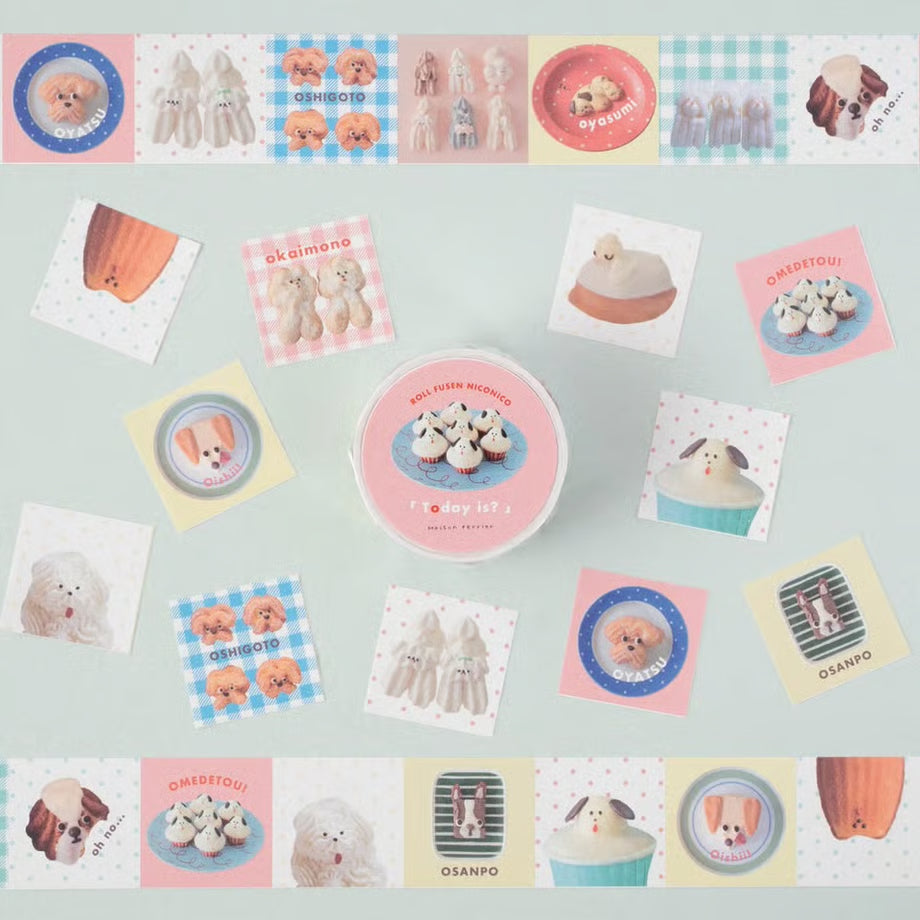 [Tegamisha] Maison Terrier · Today Is? Sticky Note Roll