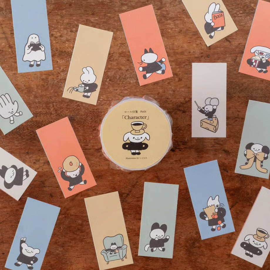 [Tegamisha] Shamota · Petite Characters Jumbo Sticky Note Roll