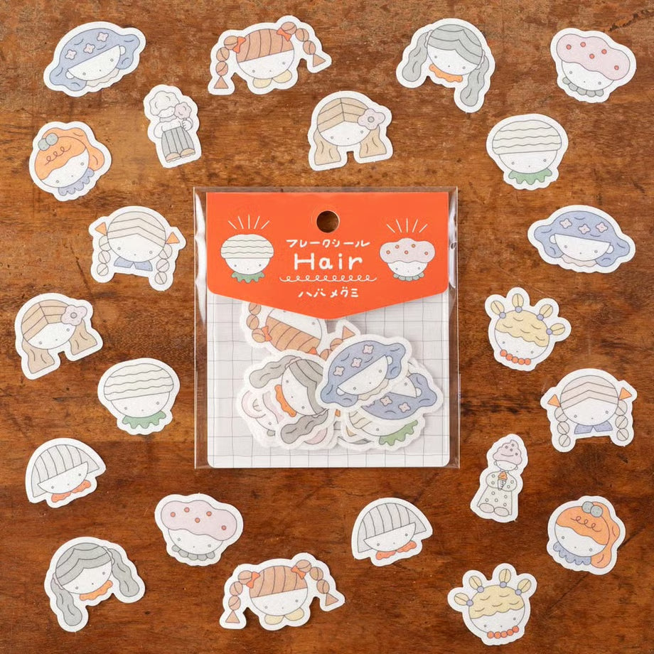 [Tegamisha] Megumi Haba· Hair Flake Stickers