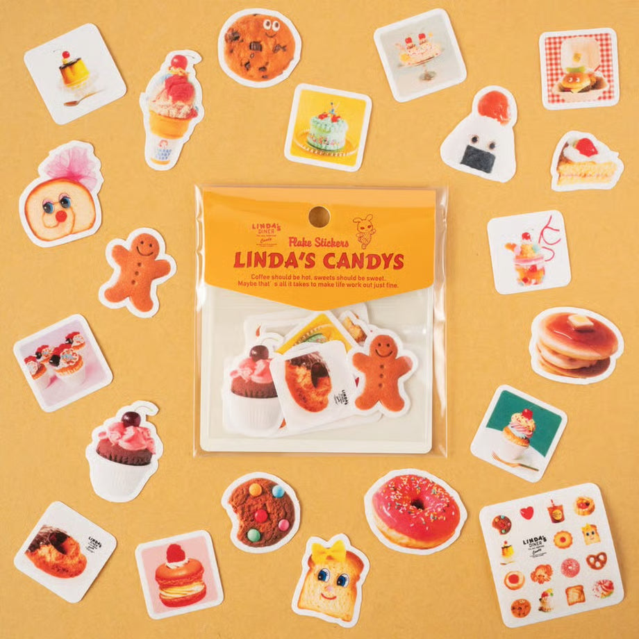 [Tegamisha] LINDA TOKYO · Linda's Candys Flake Stickers