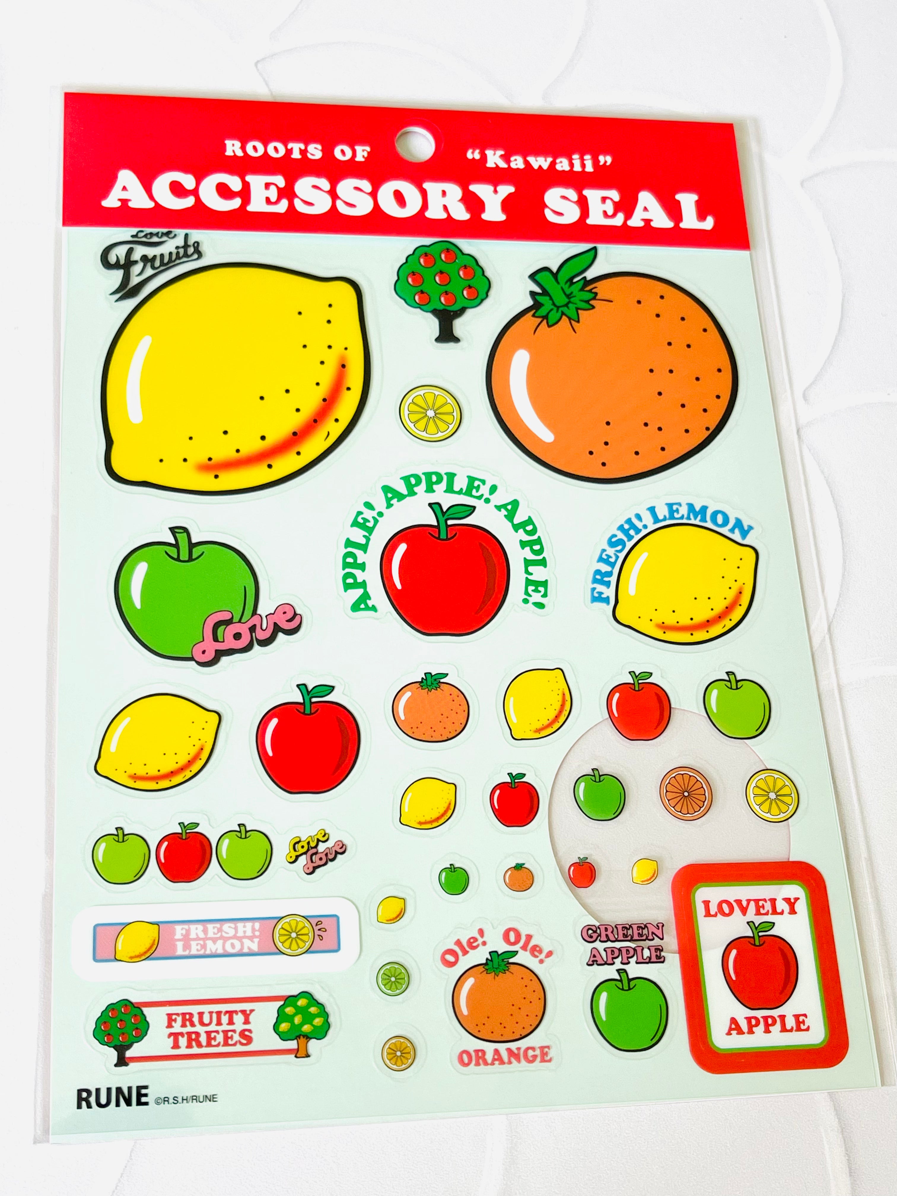 [Rune Naito] Roots of Kawaii Series 1 sticker sheet