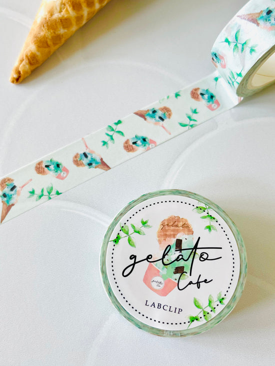 [LABCLIP] Mint Chip Gelato washi tape