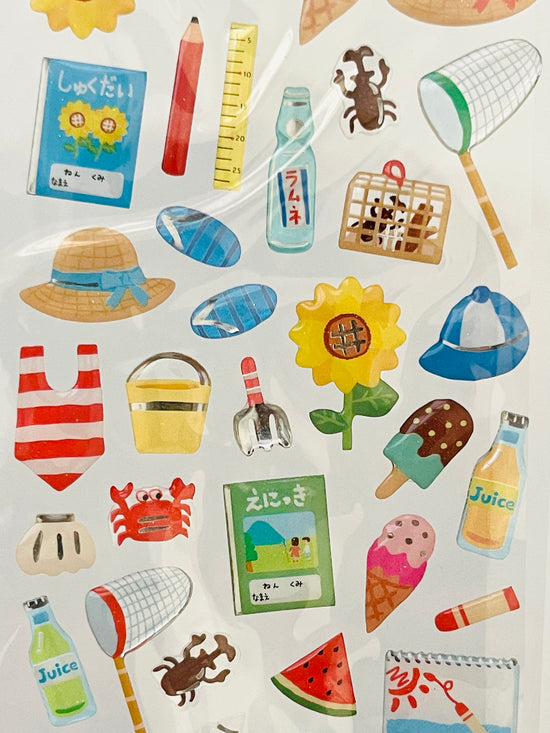 [Active] Summer Drop Seal: School's Out! sticker sheet