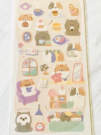 [Crux] Relaxing Days sticker sheet