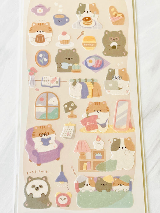 [Crux] Relaxing Days sticker sheet
