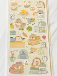 [Crux] Relaxing Days sticker sheet