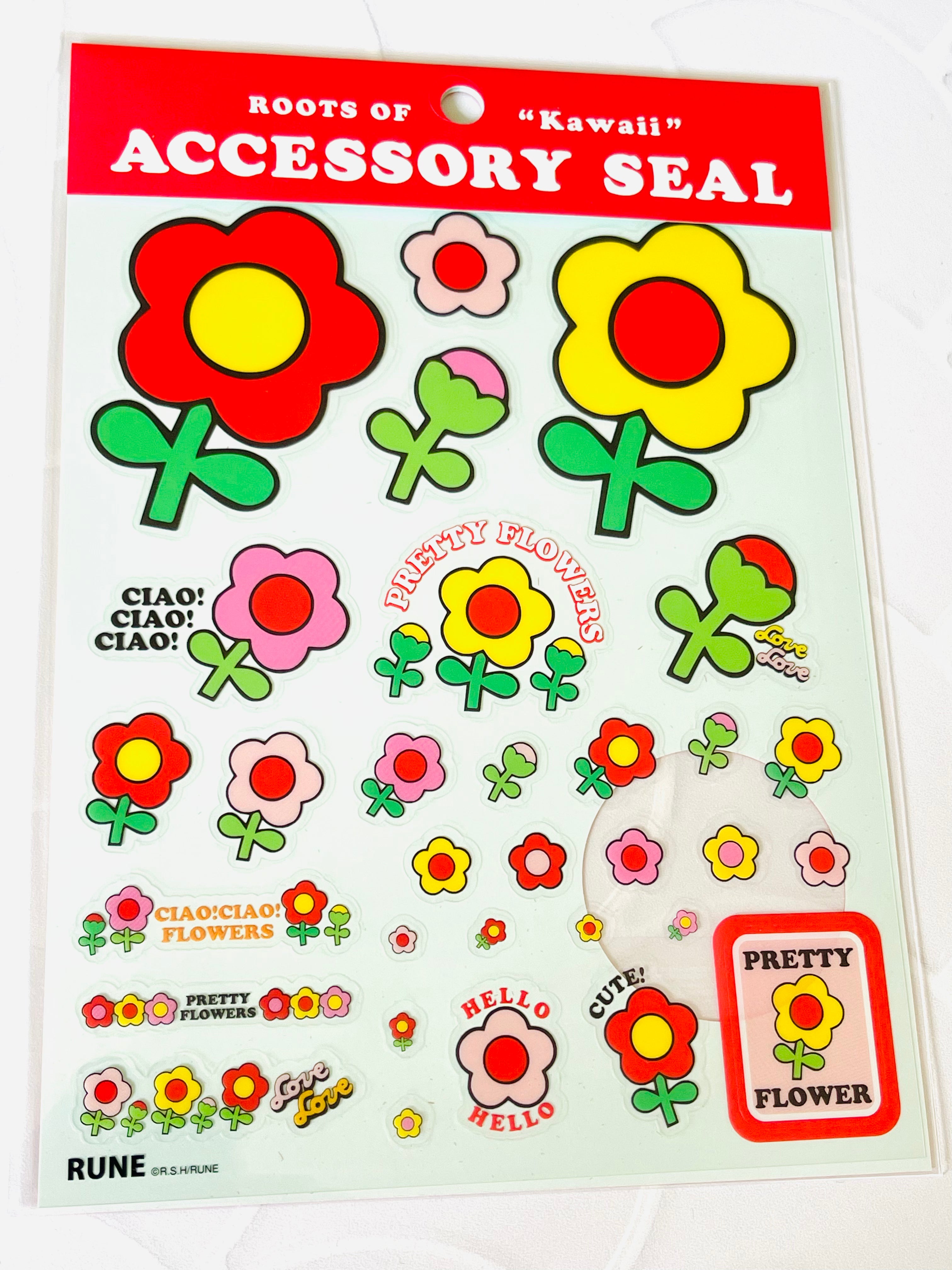 [Rune Naito] Roots of Kawaii Series 1 sticker sheet