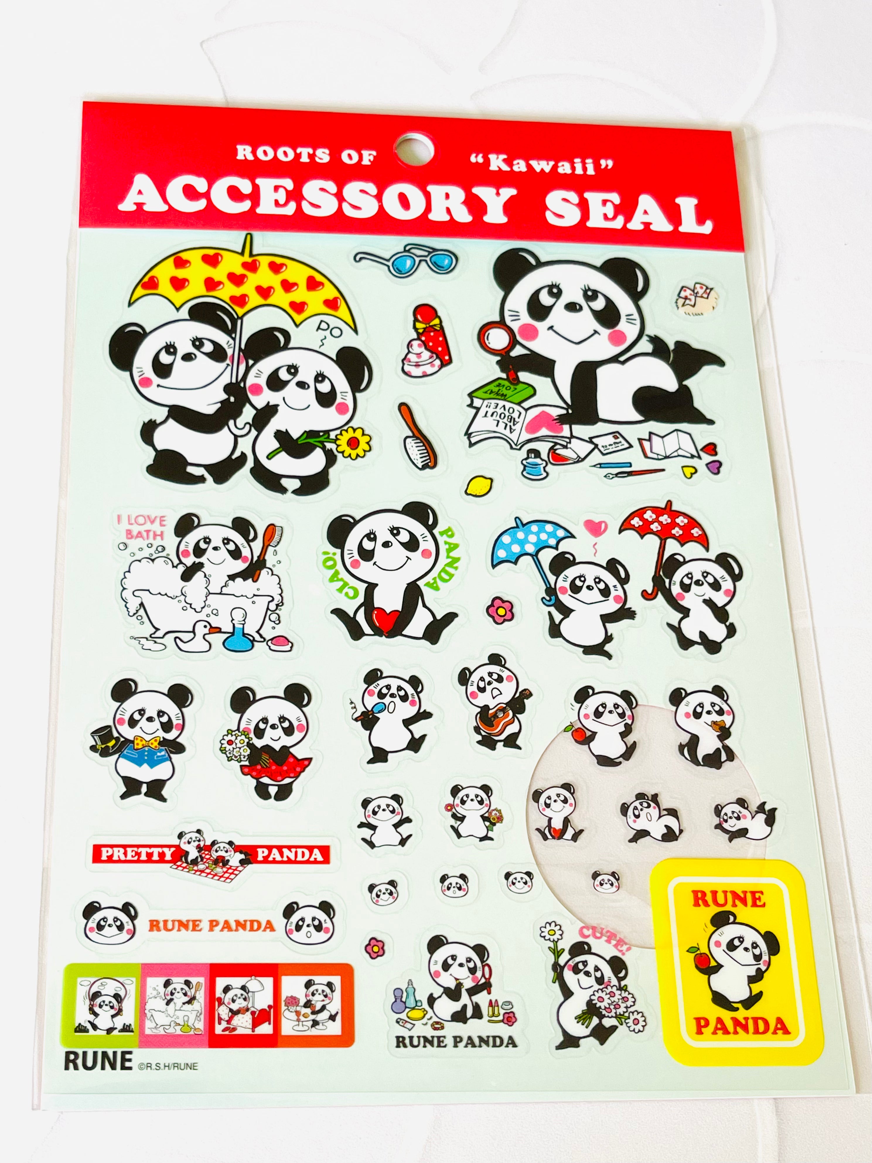 [Rune Naito] Roots of Kawaii Series 1 sticker sheet