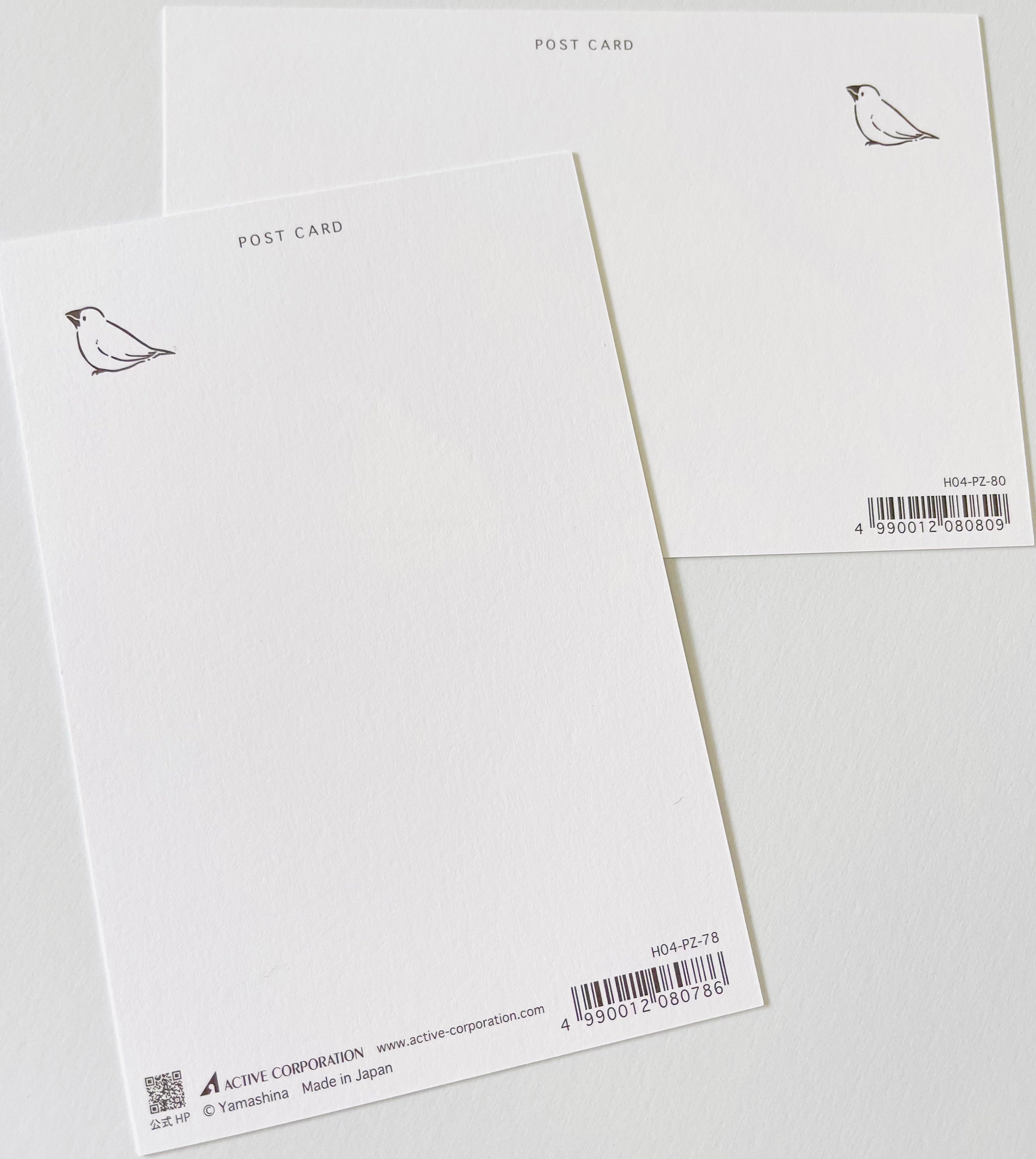 [Active] Yamashina x Oyatsu Birds postcard