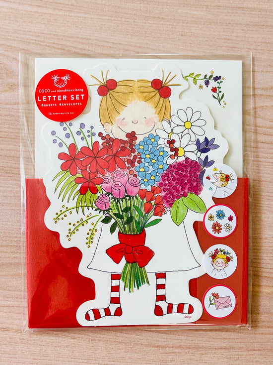 [Coco and Wondrous Gang] Coco Bouquet letter set