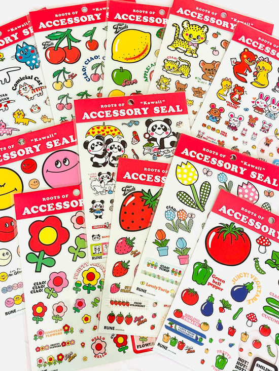 [Rune Naito] Roots of Kawaii Series 1 sticker sheet