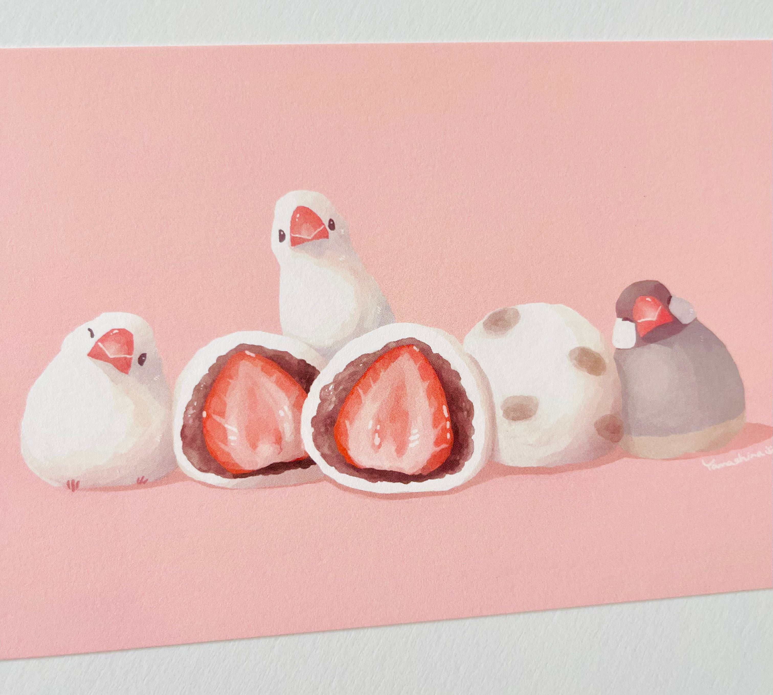 [Active] Yamashina x Oyatsu Birds postcard