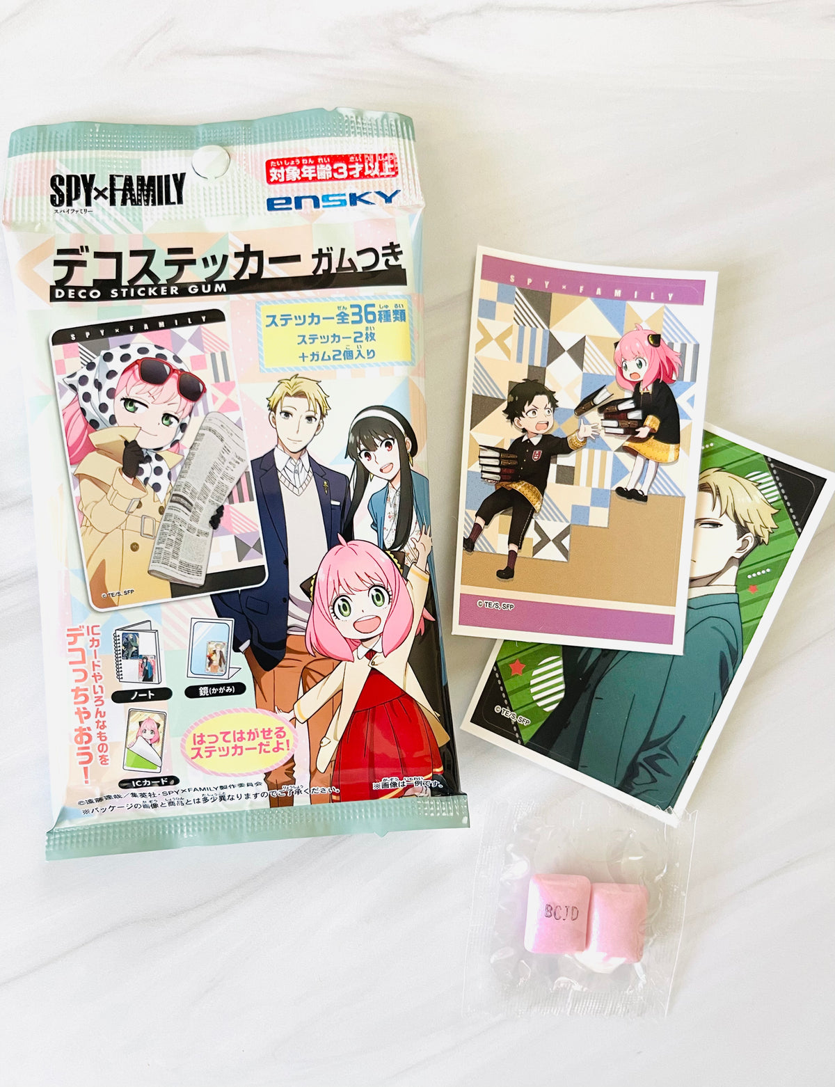 Spy Family x Sticker Card Pack