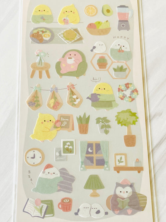 [Crux] Relaxing Days sticker sheet