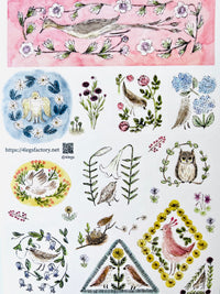 [4legs] Harumi's Nature Inspirations sticker sheet