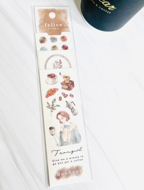 [MIND WAVE] Felice: tranquil sticker sheet
