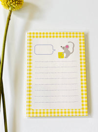 [Panda factory] Mouse & Cheese mini letter set