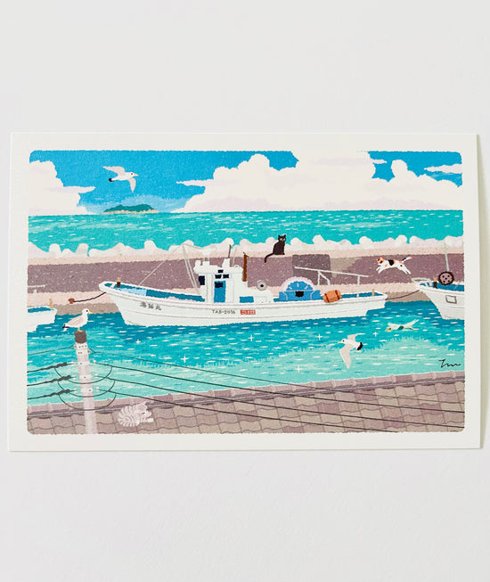 [Tabineko] Summer Embankment (2016) postcard x Toshinori Mori